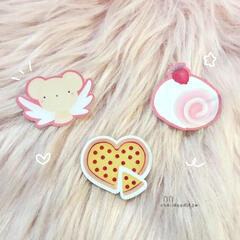 1. Stickers ₱20–₱30 Waterproof 2×2 inches Tiny pops of cuteness for your journals, and other stuff!
